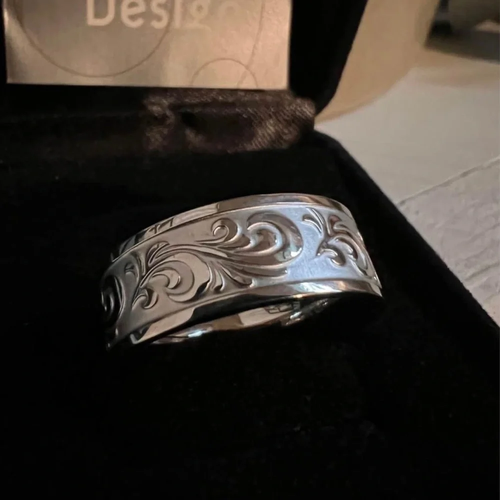 Stainless Steel Band Ring - Picture 2 of 2